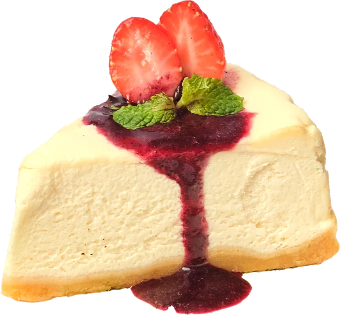 Blueberry Cheese Cake at Café Carré, Ho Chi Minh City