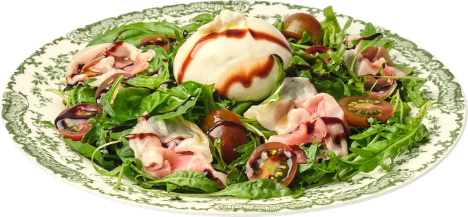 Burrata Salad at Café Carré, Ho Chi Minh City