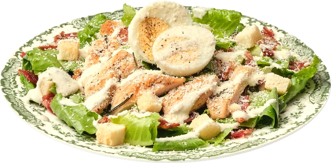 Caesar Salad at Café Carré, Ho Chi Minh City