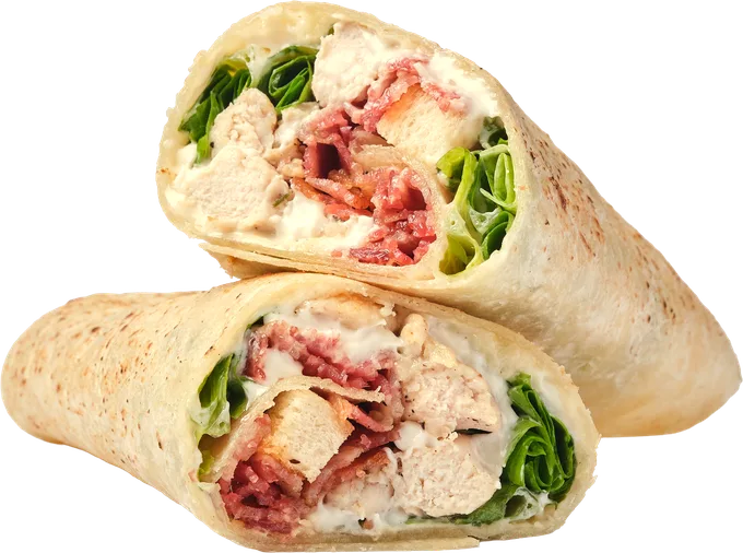 Grilled Chicken Caesar Wrap at Café Carré, Ho Chi Minh City