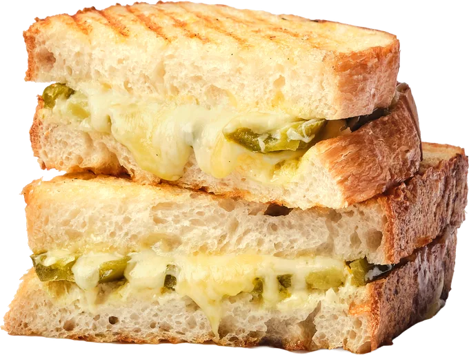 Grilled Chili Cheese Sandwich at Café Carré, Ho Chi Minh City