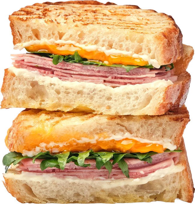 Grilled Ham & Cheese Sandwich at Café Carré, Ho Chi Minh City