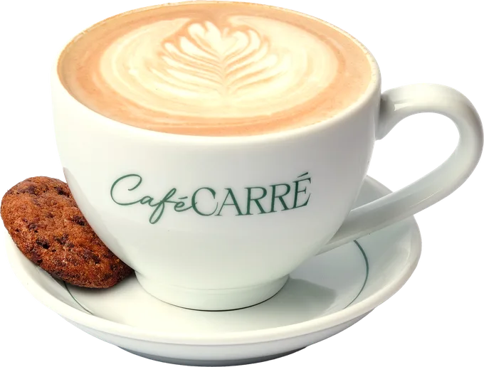 Latte at Café Carré, Ho Chi Minh City