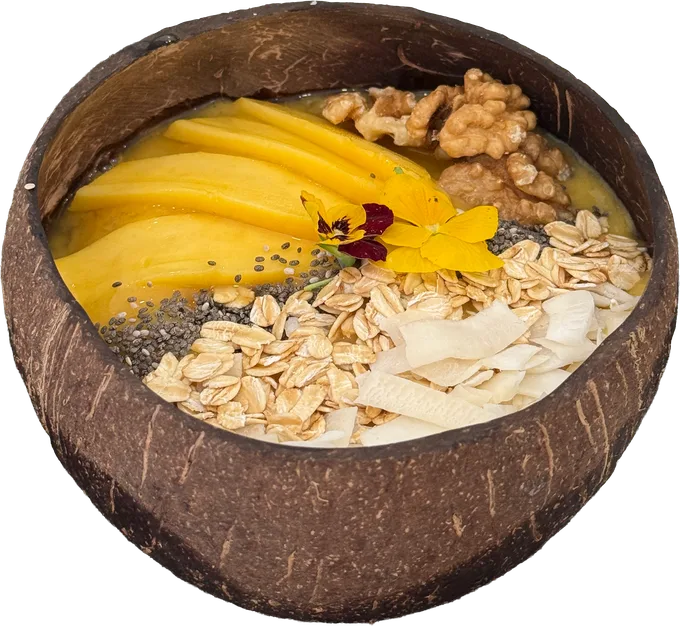 Mango Tango Smoothie Bowl at Café Carré Thảo Điền