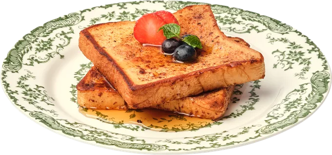 Mixed Berry Toast with Honey at Café Carré, Ho Chi Minh City