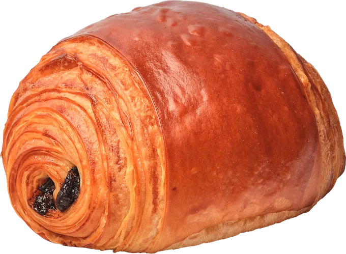 Pain au chocolat at Café Carré, Ho Chi Minh City