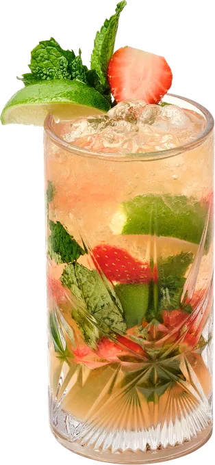 Strawberry Mojito at Café Carré, Ho Chi Minh City