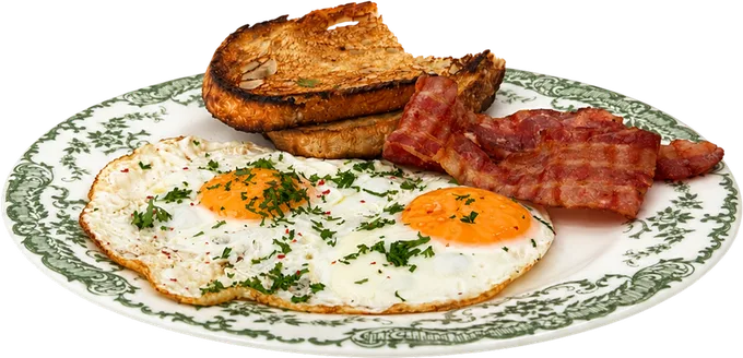 Sunny Side Up Breakfast at Café Carré Thảo Điền