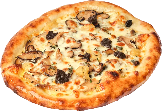Truffle Mushroom Pizza at Café Carré Thảo Điền