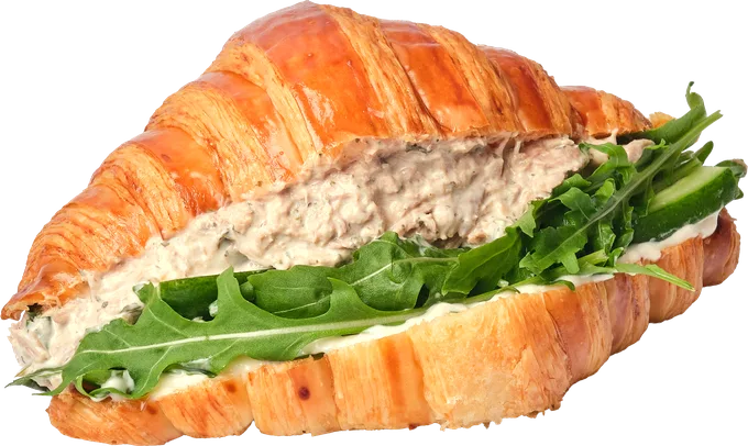 Tuna Salad Croissant at Café Carré, Ho Chi Minh City