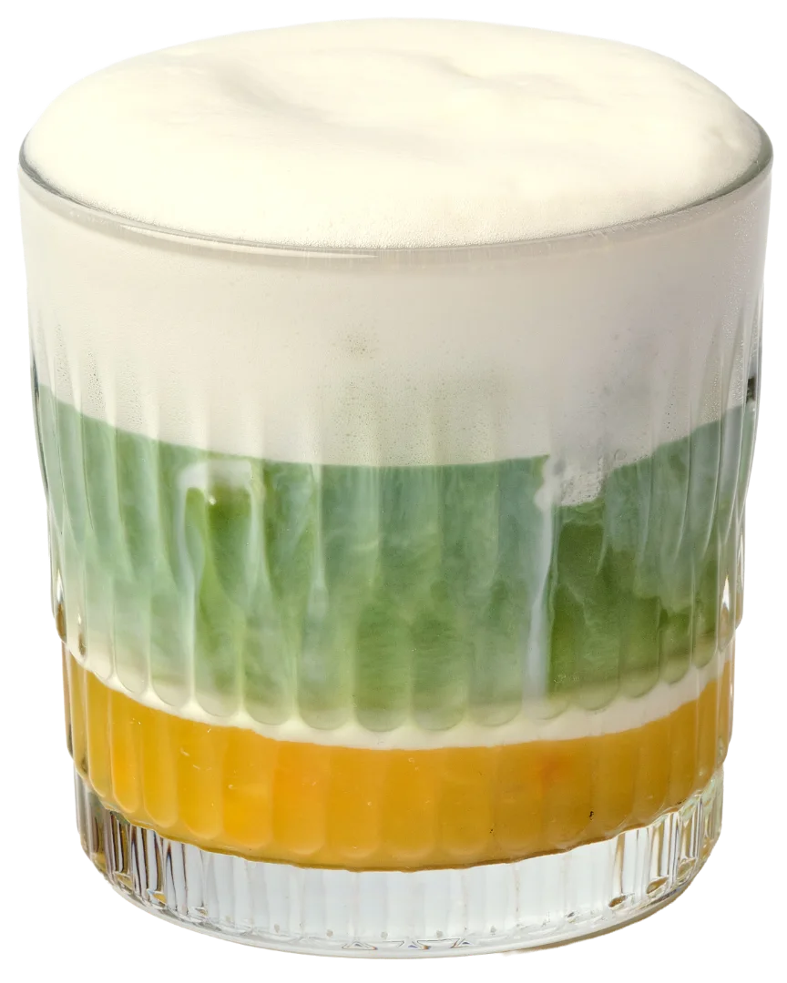 Mango Matcha Latte at Café Carré, Ho Chi Minh City